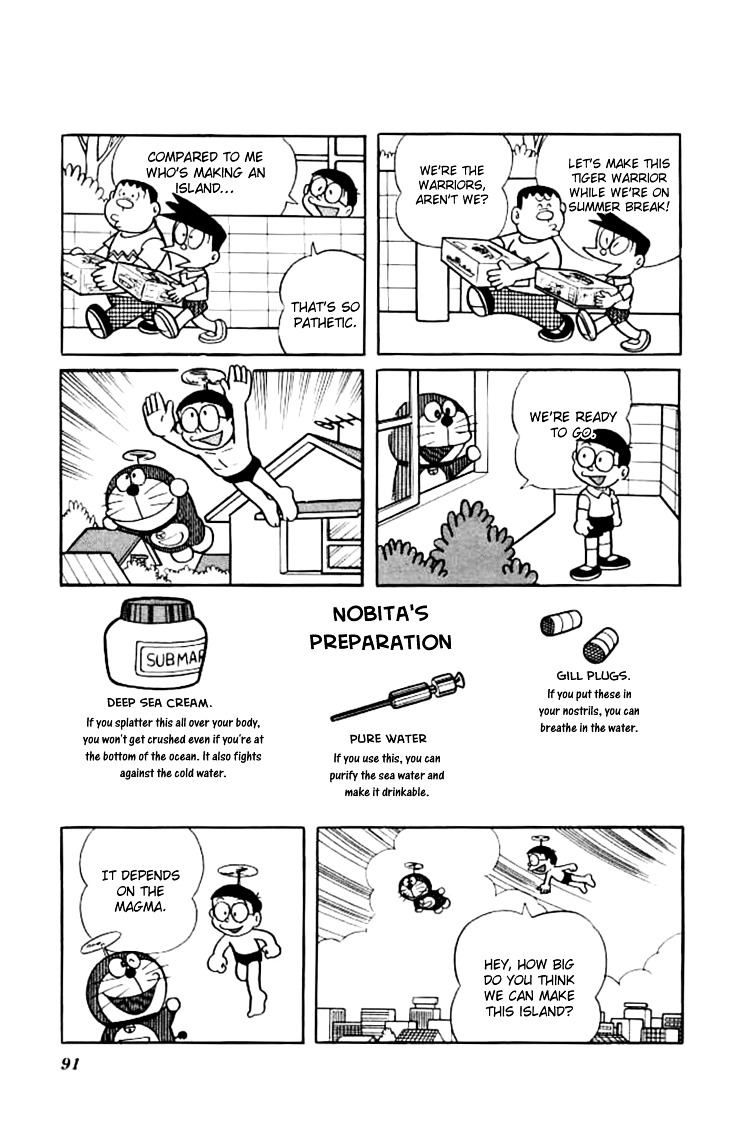 Doraemon Chapter 157 page 7 - Chapter 157 : How To Make An Unpopulated Island