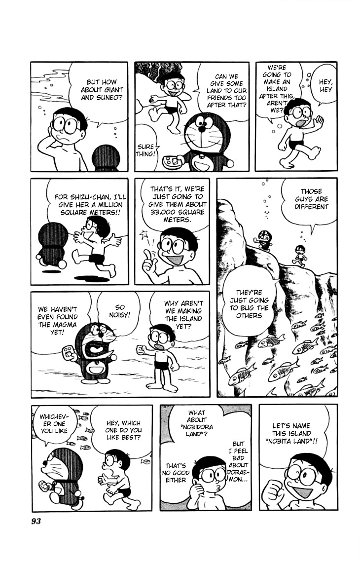 Doraemon Chapter 157 page 9 - Chapter 157 : How To Make An Unpopulated Island