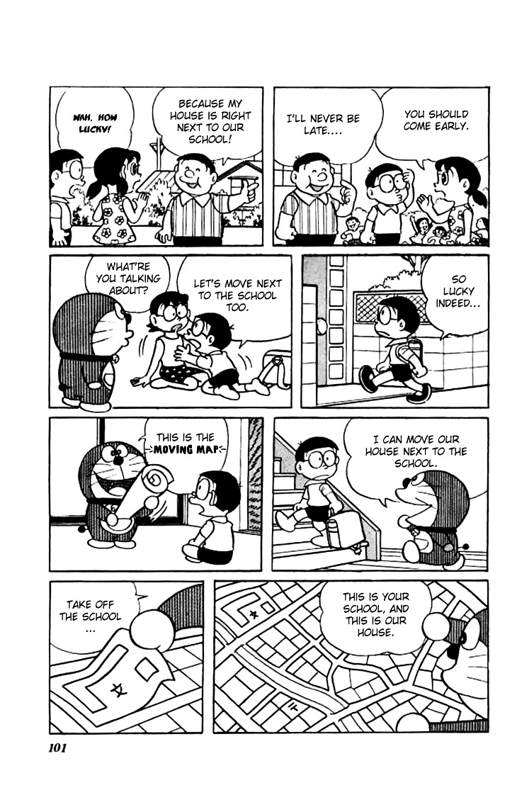 Doraemon Chapter 158 page 4 - Chapter 158 : Move The Map