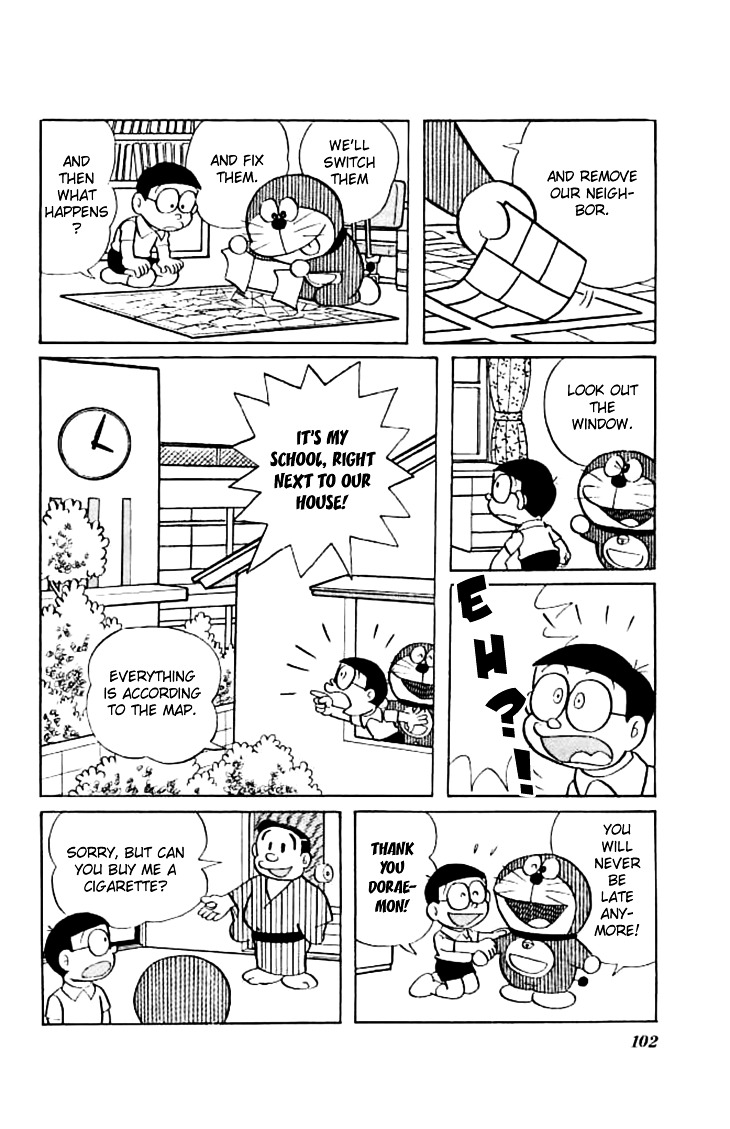 Doraemon Chapter 158 page 5 - Chapter 158 : Move The Map