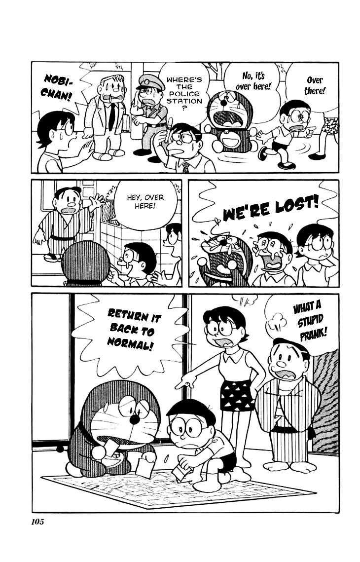 Doraemon Chapter 158 page 8 - Chapter 158 : Move The Map
