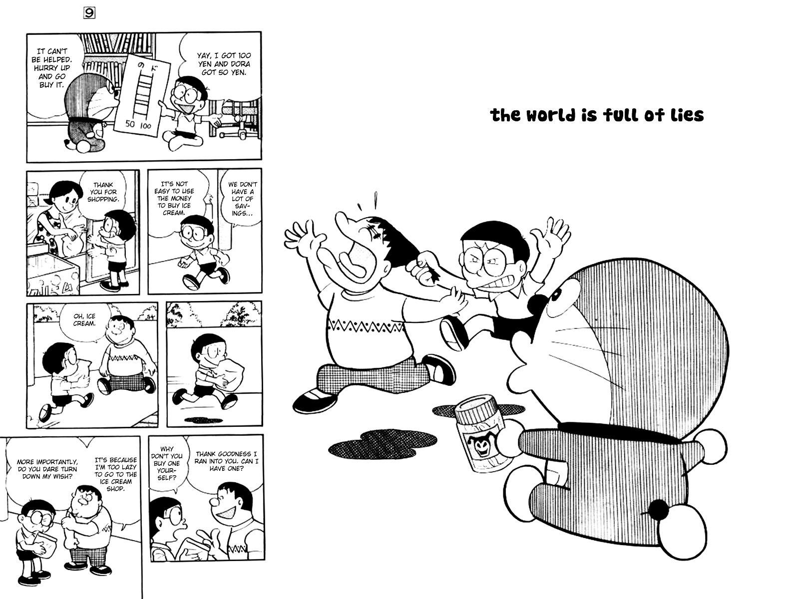 Doraemon Chapter 160.2 page 2 - Chapter 160 (v2) : The World is Full of Lies