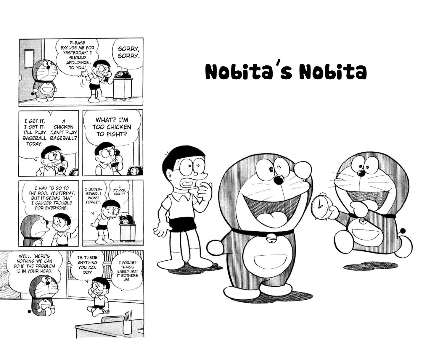 Doraemon Chapter 161 page 2 - Chapter 161 : Nobita's Nobita