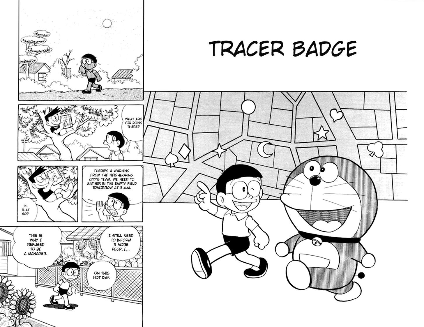 Doraemon Chapter 162 page 2 - Chapter 162 : Tracer Badge