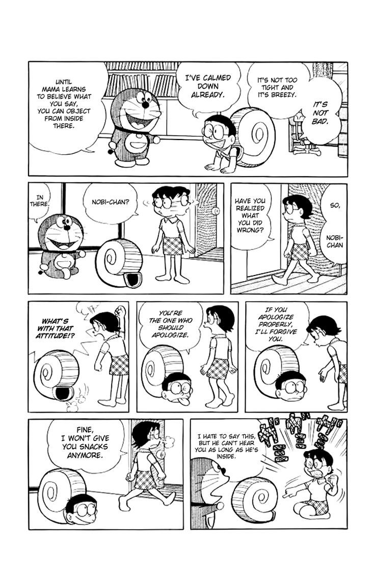 Doraemon Chapter 163 page 5 - Chapter 163 : A Snail House is Comfortable