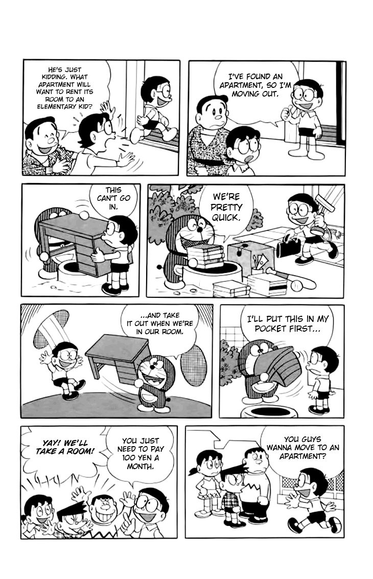 Doraemon Chapter 168 page 8 - Chapter 168 : Apartment Tree