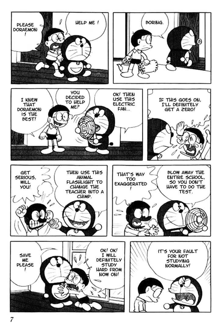 Doraemon Chapter 17 page 3 - Chapter 17 : Test Memorizing Toast