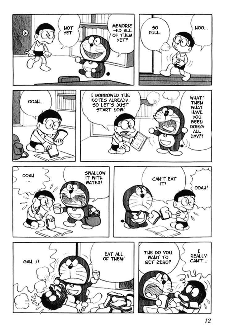 Doraemon Chapter 17 page 8 - Chapter 17 : Test Memorizing Toast