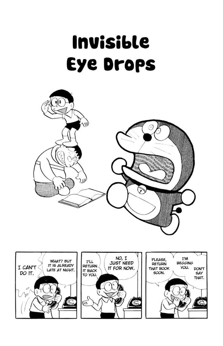 Doraemon Chapter 170 page 2 - Chapter 170 : Invisible Eye Drops