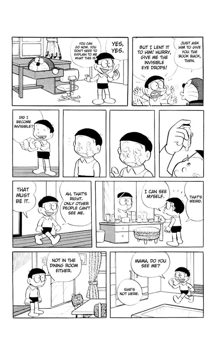 Doraemon Chapter 170 page 4 - Chapter 170 : Invisible Eye Drops