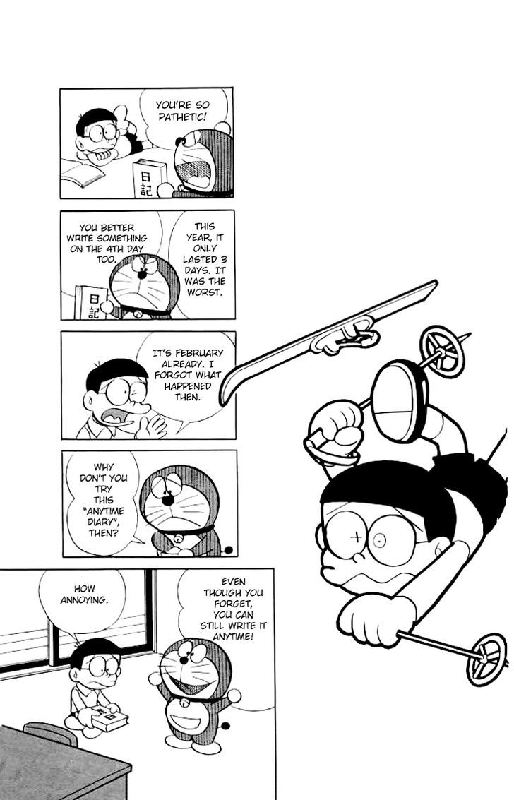 Doraemon Chapter 171 page 3 - Chapter 171 : Anytime Diary
