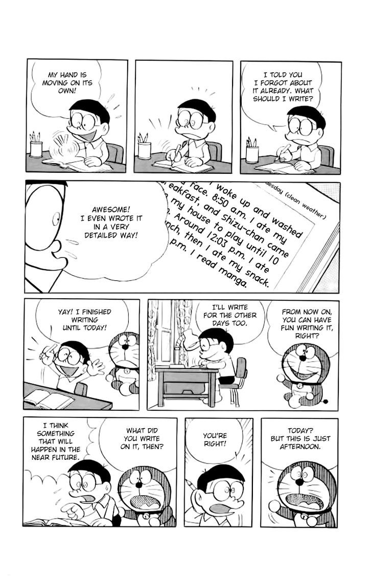 Doraemon Chapter 171 page 4 - Chapter 171 : Anytime Diary