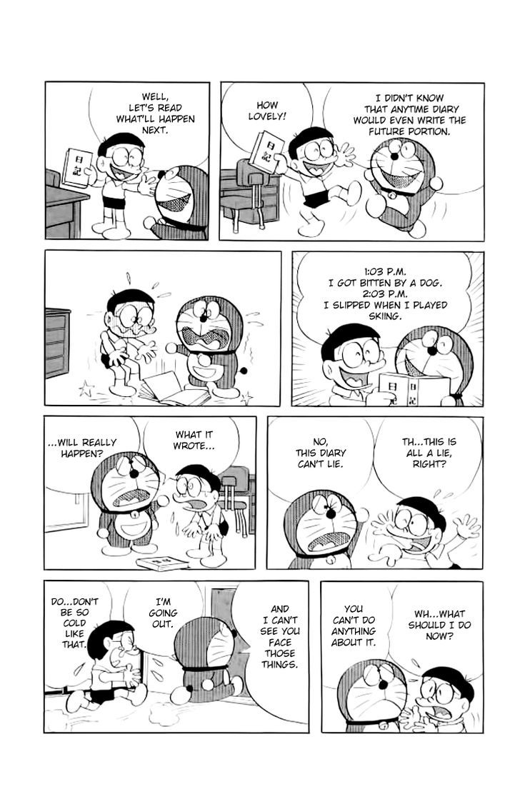 Doraemon Chapter 171 page 5 - Chapter 171 : Anytime Diary