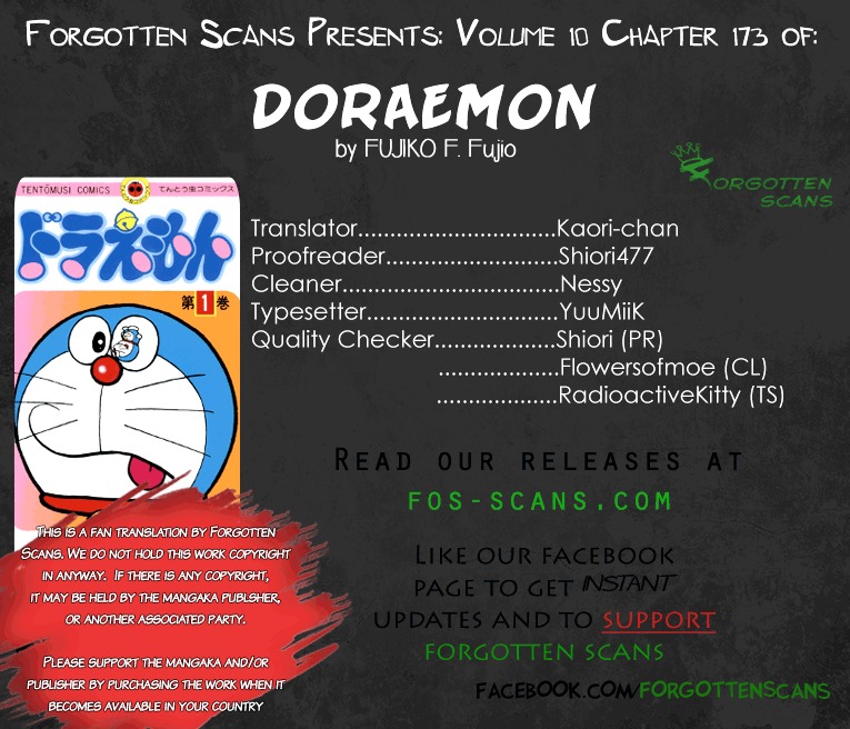 Doraemon Chapter 173 page 1 - Chapter 173 : Selling the Night
