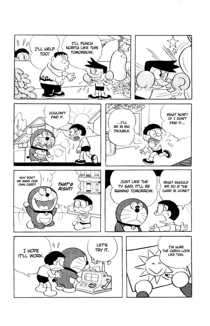 Doraemon Chapter 176 page 5 - Chapter 176 : Weather Box