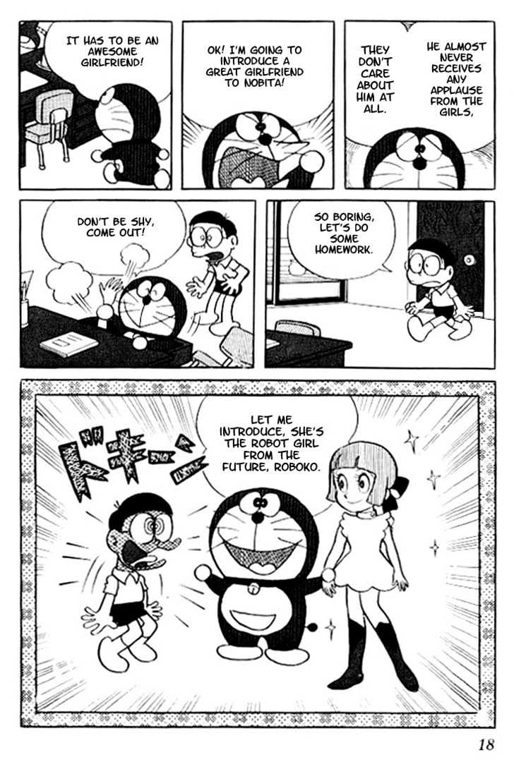 Doraemon Chapter 18 page 4 - Chapter 18 : I Love Roboko!