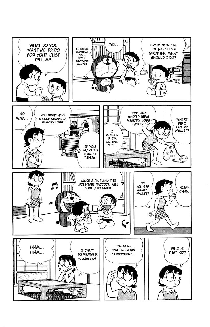 Doraemon Chapter 180 page 6 - Chapter 180 : Make a Little Brother!