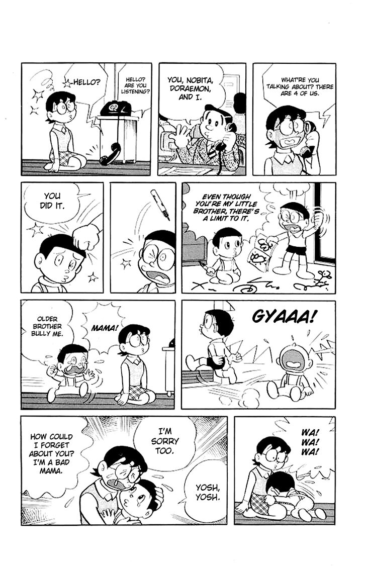 Doraemon Chapter 180 page 8 - Chapter 180 : Make a Little Brother!