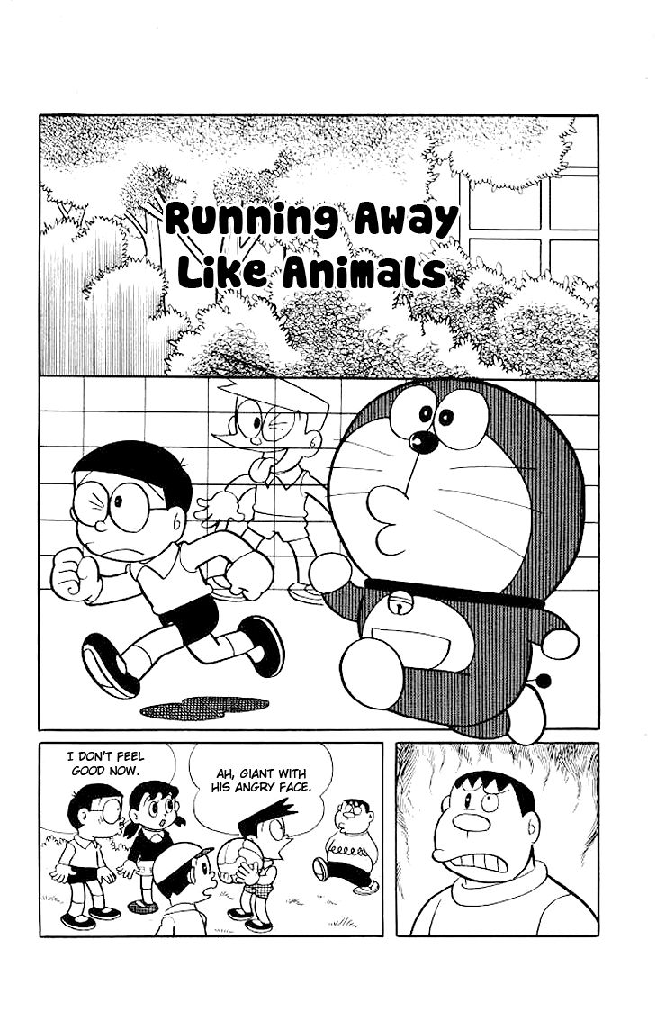 Doraemon Chapter 181 page 2 - Chapter 181 : Running Away Like Animals