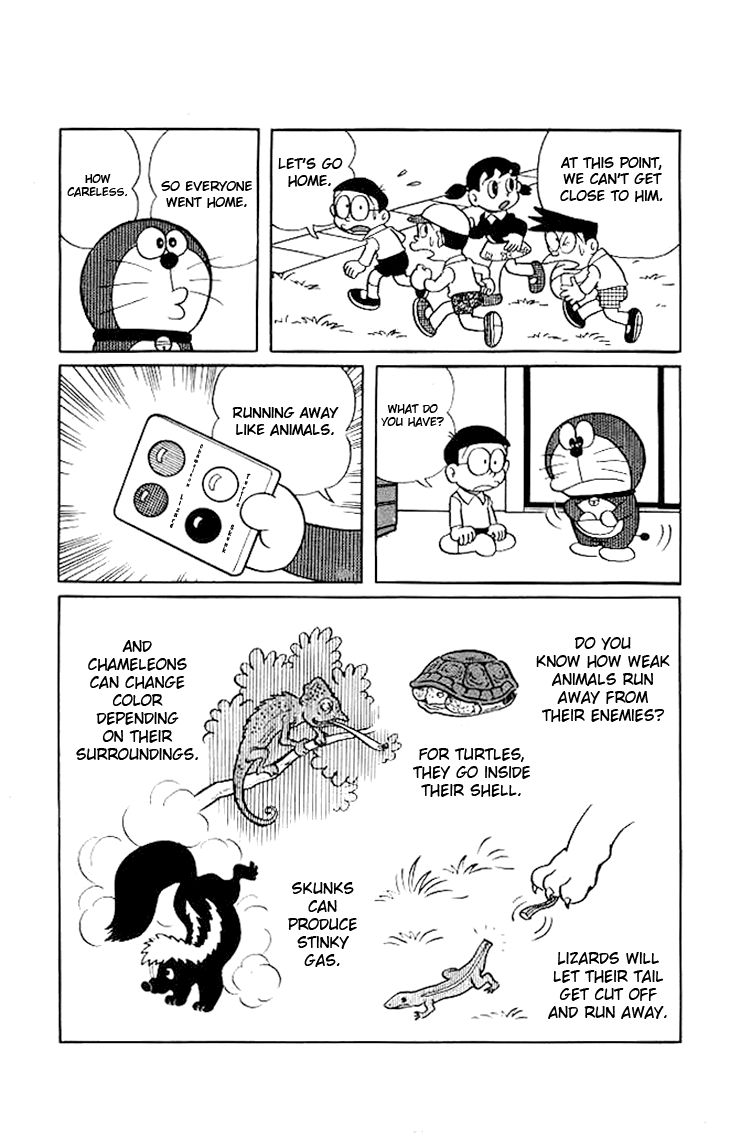 Doraemon Chapter 181 page 3 - Chapter 181 : Running Away Like Animals