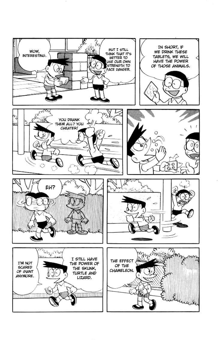 Doraemon Chapter 181 page 4 - Chapter 181 : Running Away Like Animals