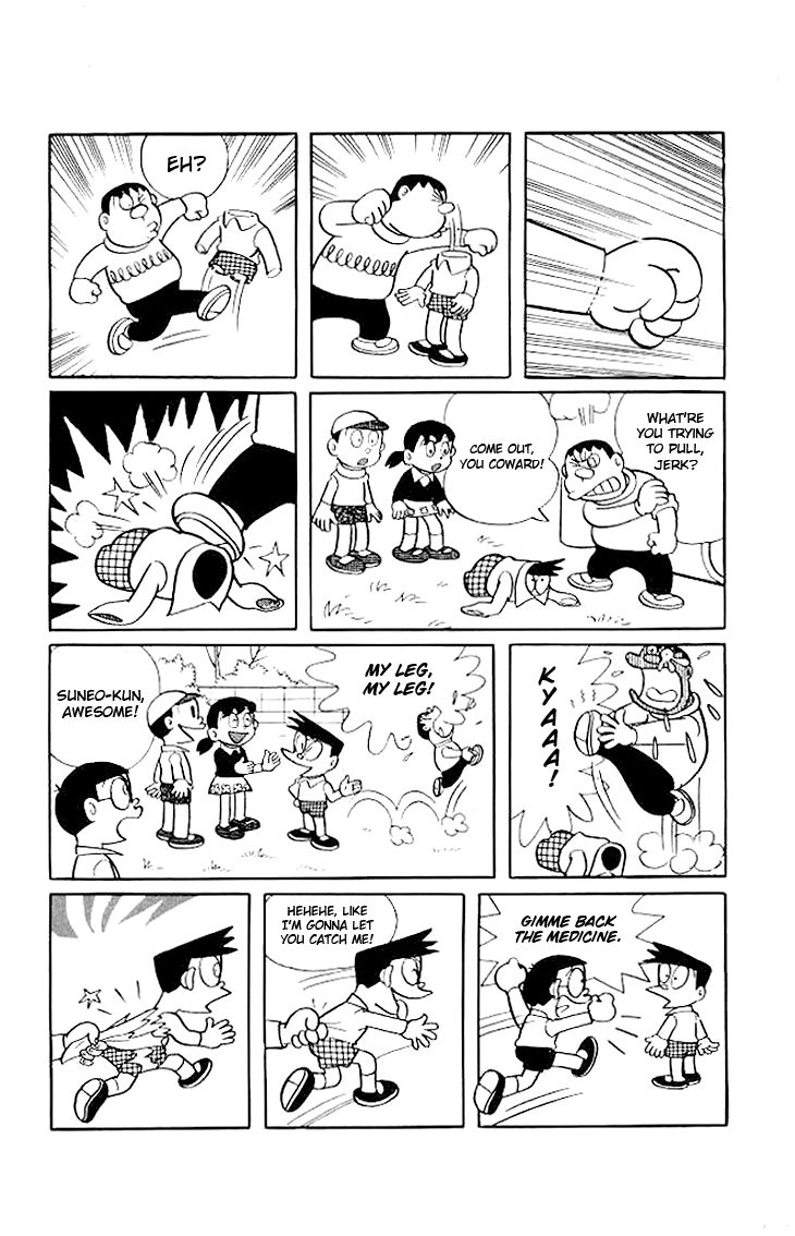 Doraemon Chapter 181 page 6 - Chapter 181 : Running Away Like Animals
