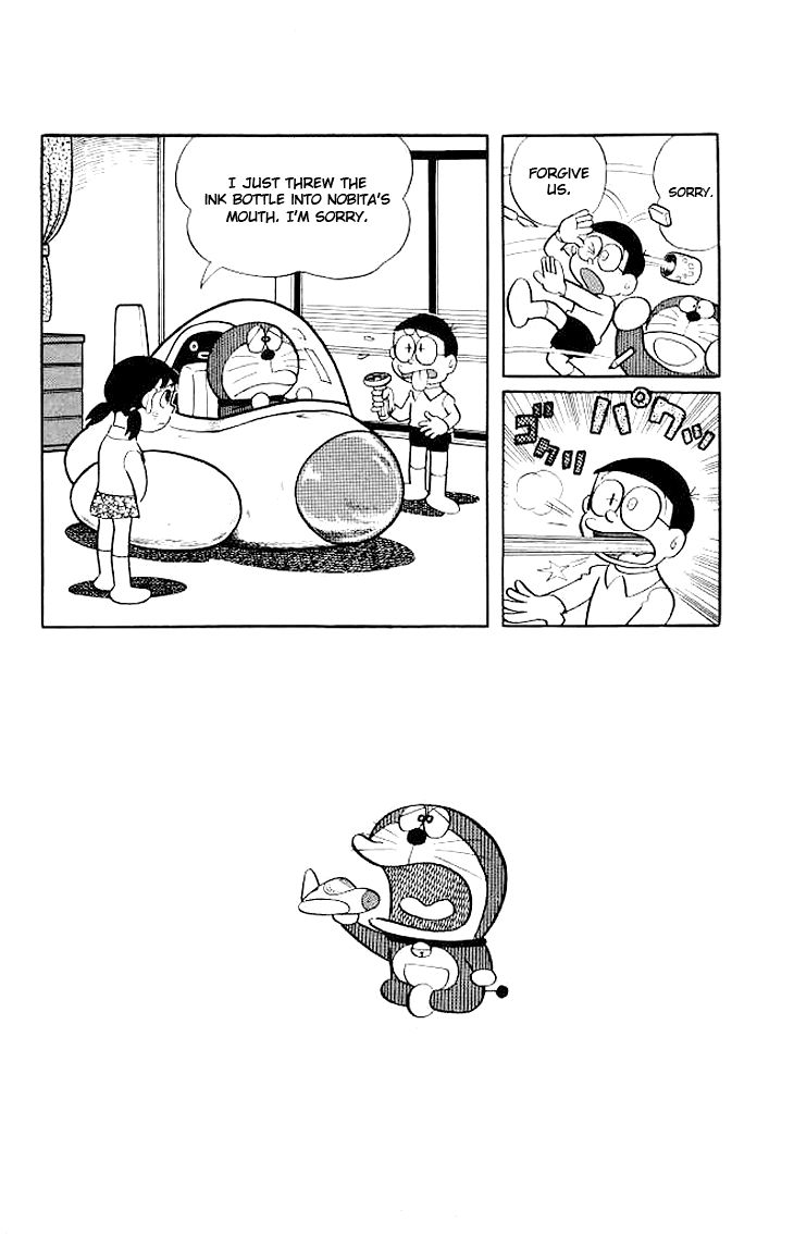 Doraemon Chapter 182 page 10 - Chapter 182 : Inside the Stomach, Inside the Water