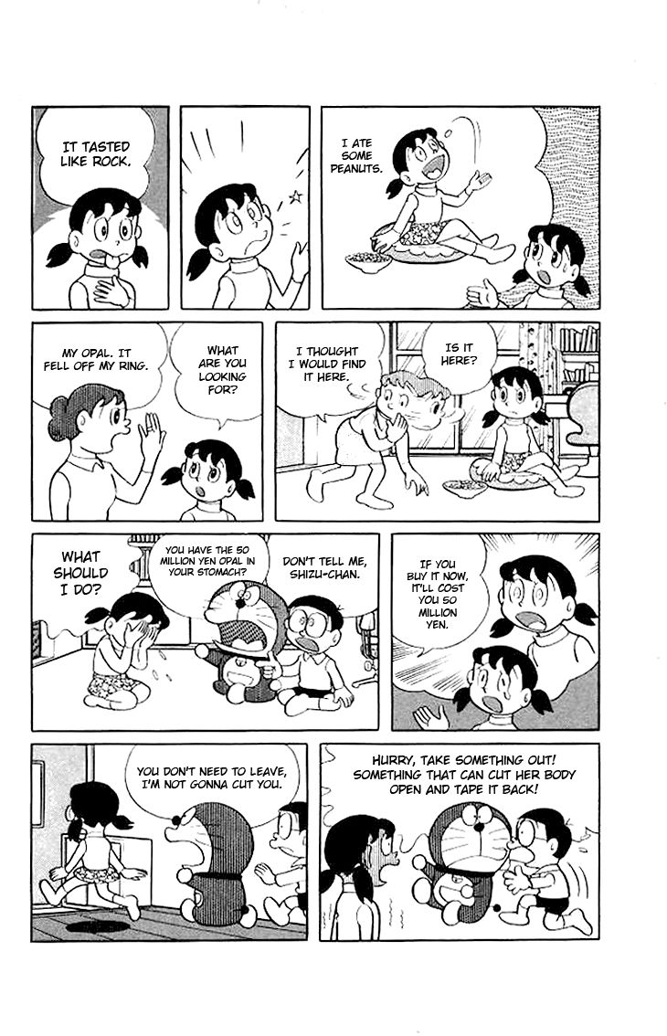 Doraemon Chapter 182 page 4 - Chapter 182 : Inside the Stomach, Inside the Water