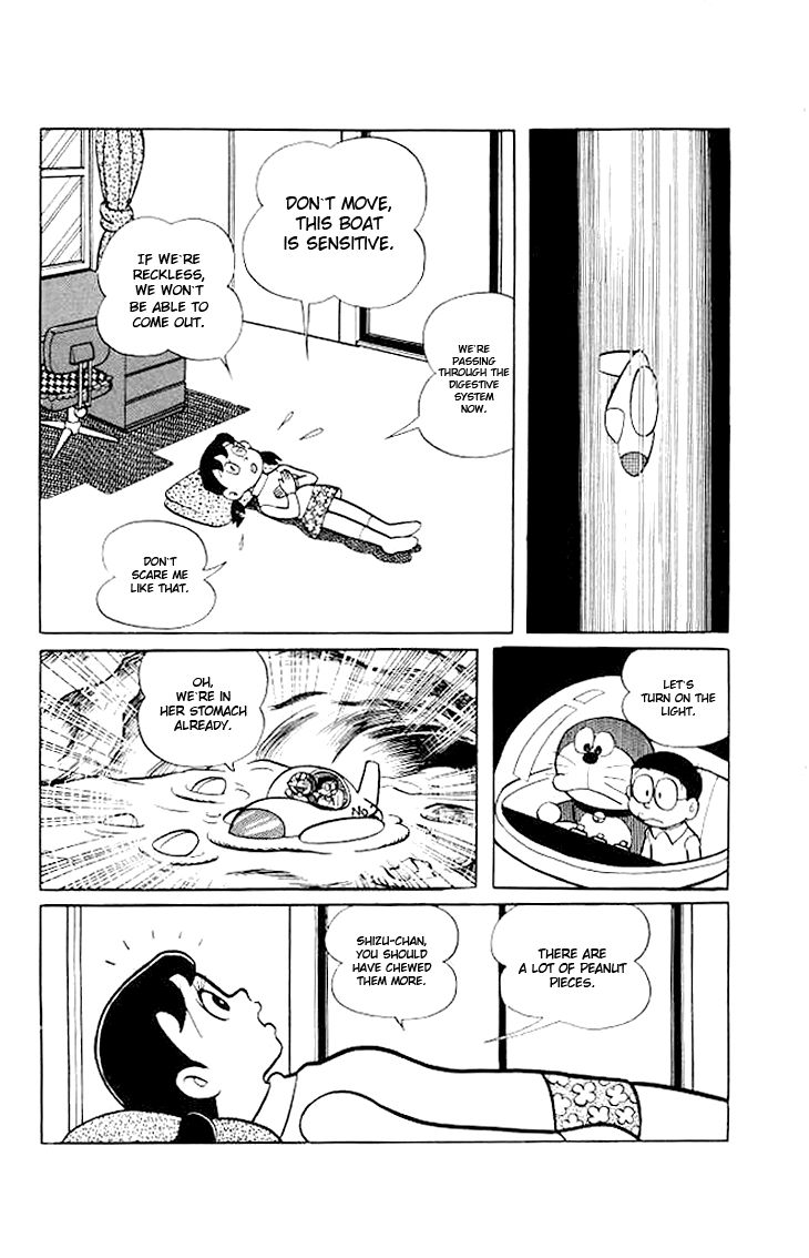 Doraemon Chapter 182 page 6 - Chapter 182 : Inside the Stomach, Inside the Water