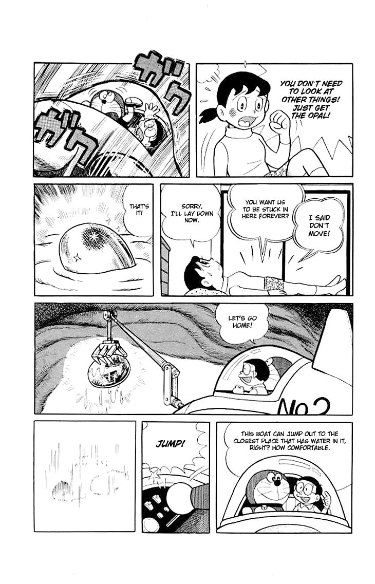 Doraemon Chapter 182 page 7 - Chapter 182 : Inside the Stomach, Inside the Water