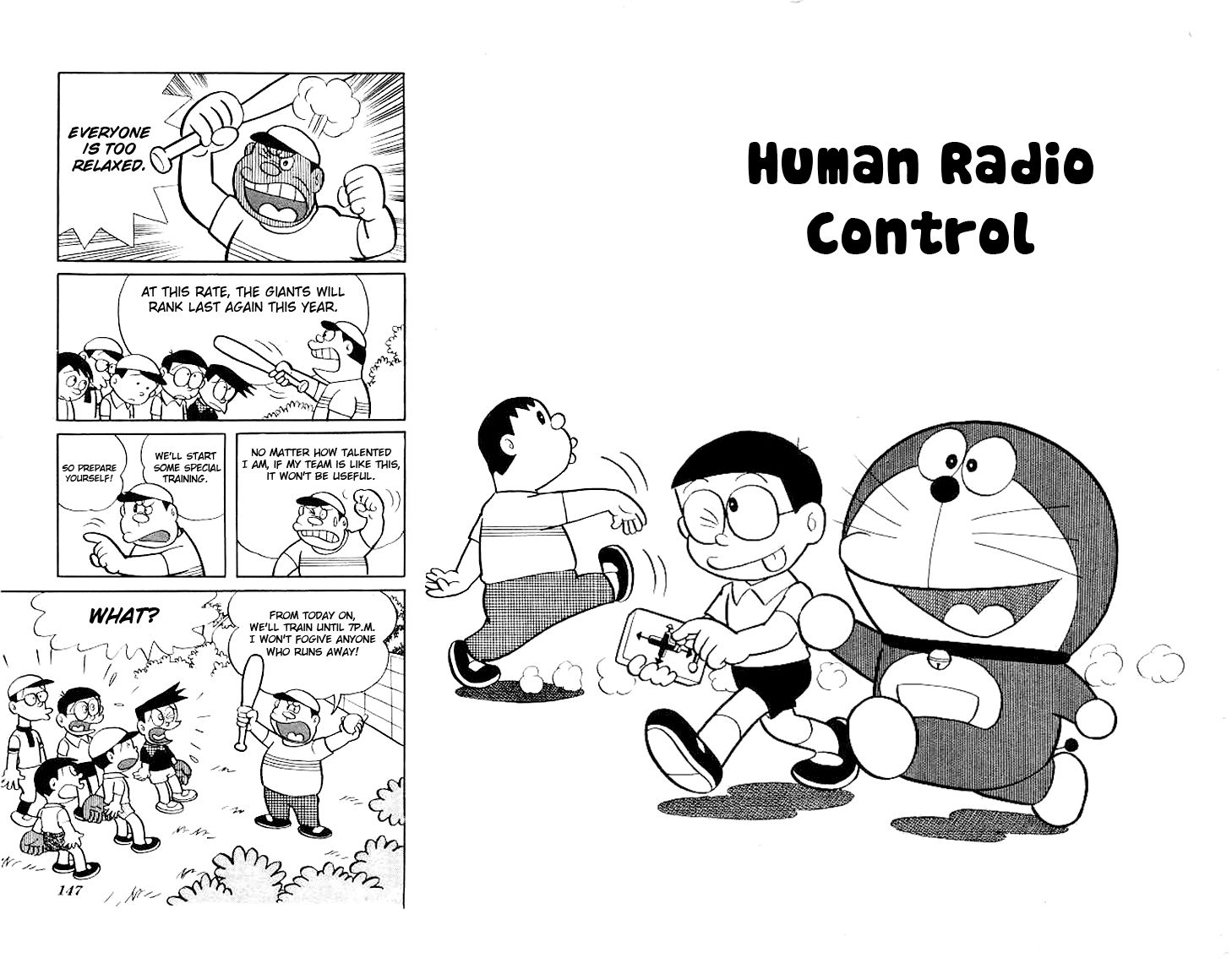 Doraemon Chapter 184 page 2 - Chapter 184 : Human Radio Control