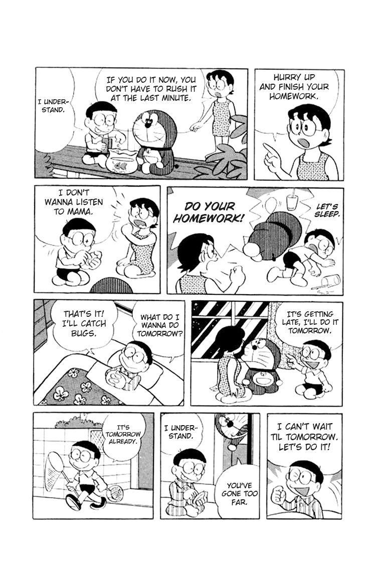 Doraemon Chapter 185 page 6 - Chapter 185 : Speed Clock