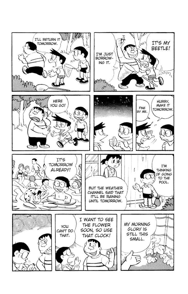 Doraemon Chapter 185 page 7 - Chapter 185 : Speed Clock