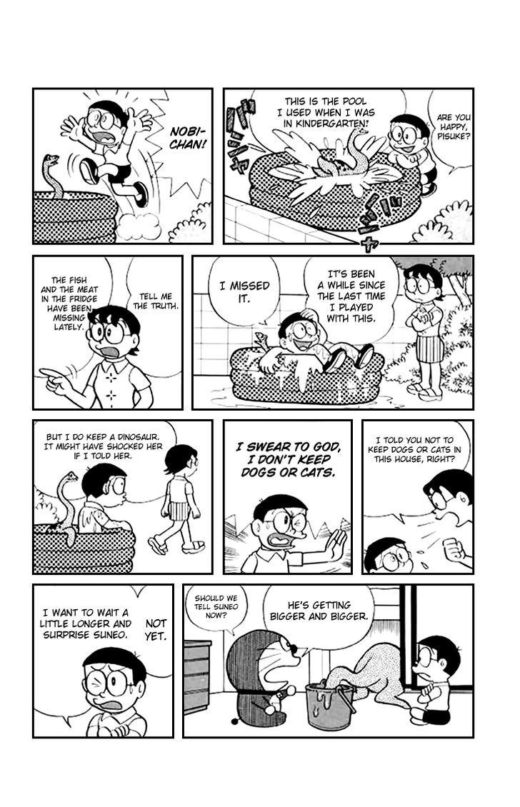 Doraemon Chapter 186 page 20 - Chapter 186 : Nobita's Dinosaur