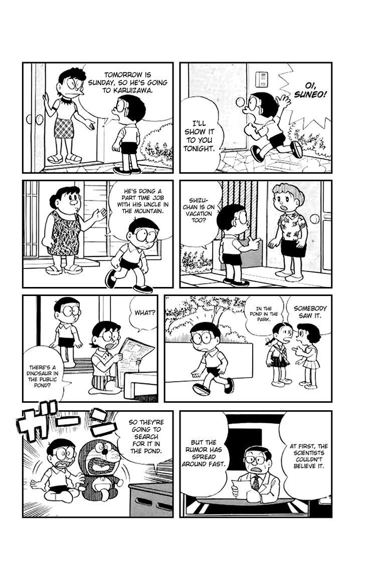 Doraemon Chapter 186 page 24 - Chapter 186 : Nobita's Dinosaur