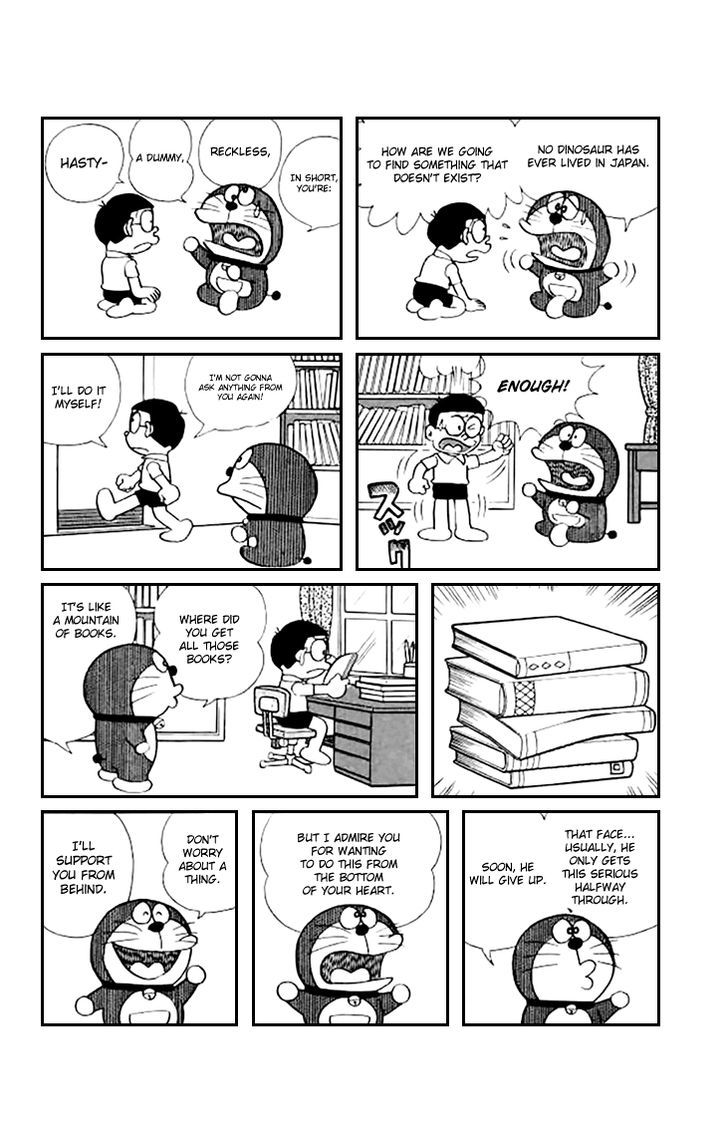 Doraemon Chapter 186 page 6 - Chapter 186 : Nobita's Dinosaur