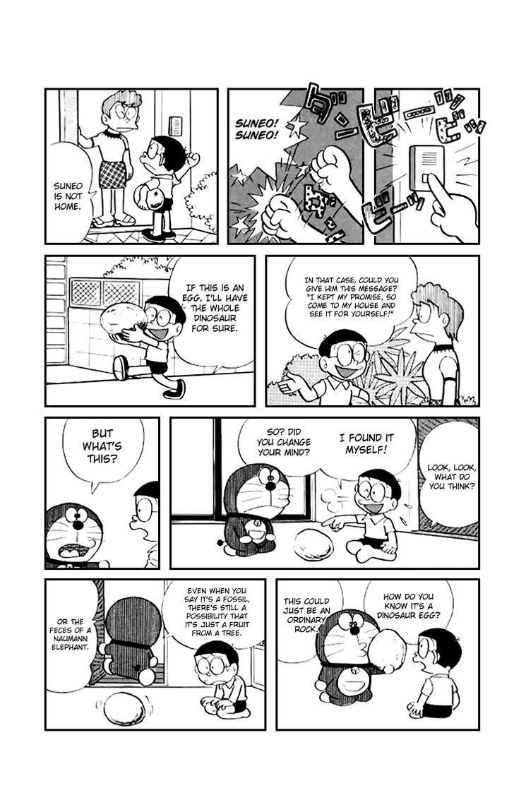Doraemon Chapter 186 page 9 - Chapter 186 : Nobita's Dinosaur