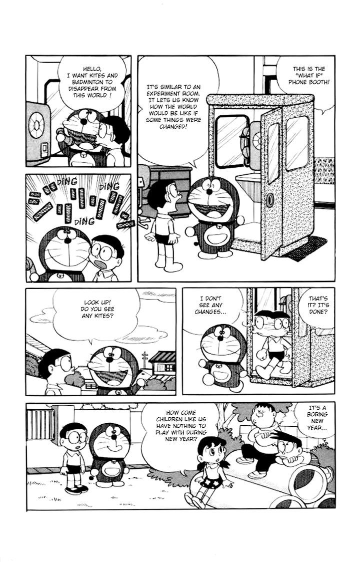 Doraemon Chapter 187 page 10 - Chapter 187 : The "What if" Phone Booth