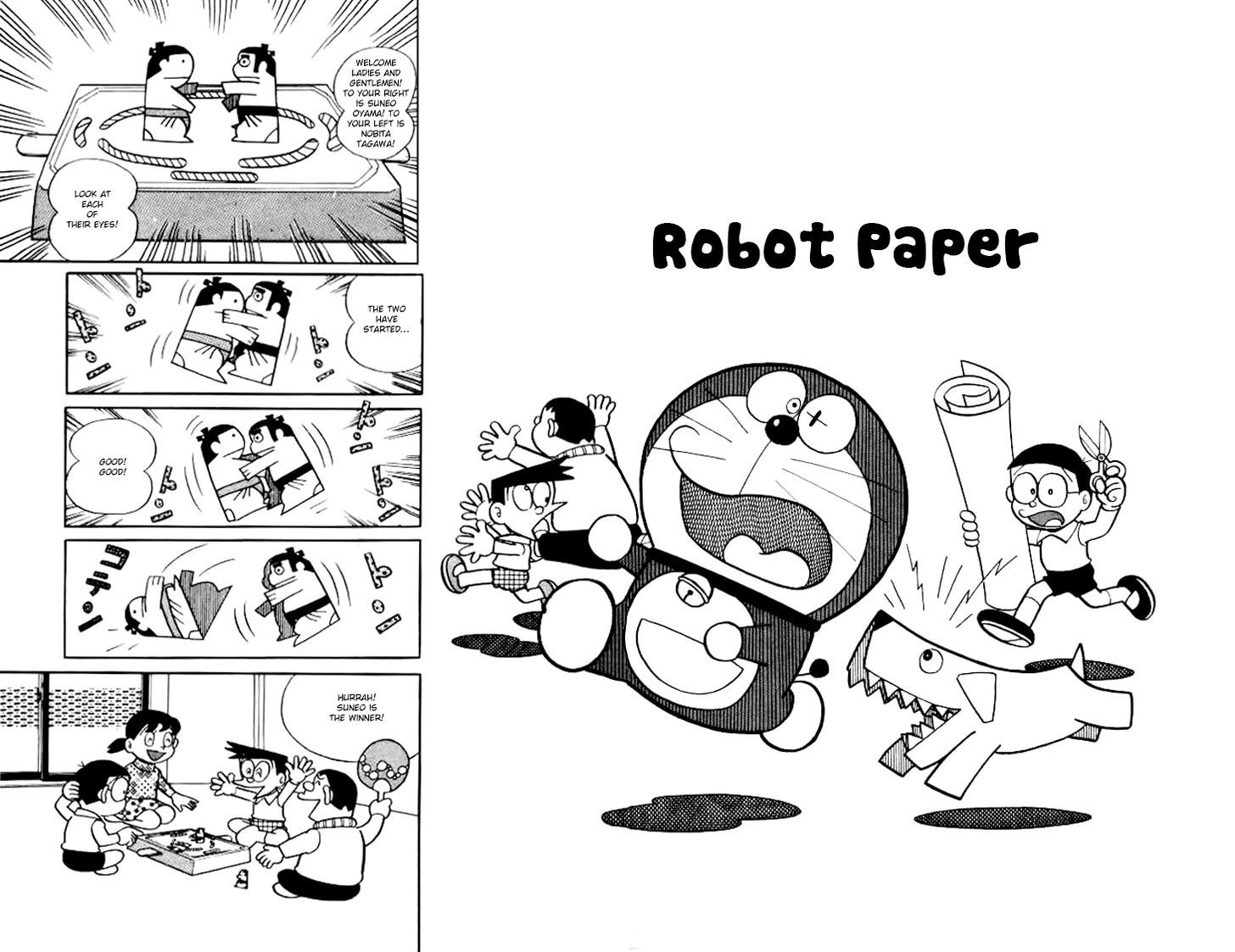 Doraemon Chapter 188 page 2 - Chapter 188 : Robot Paper