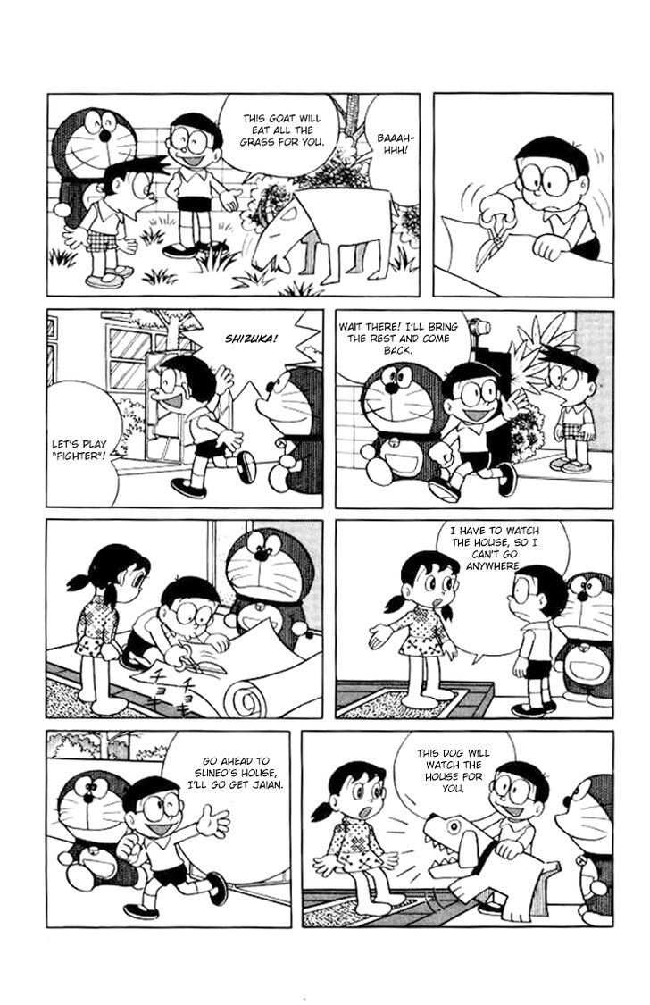 Doraemon Chapter 188 page 6 - Chapter 188 : Robot Paper