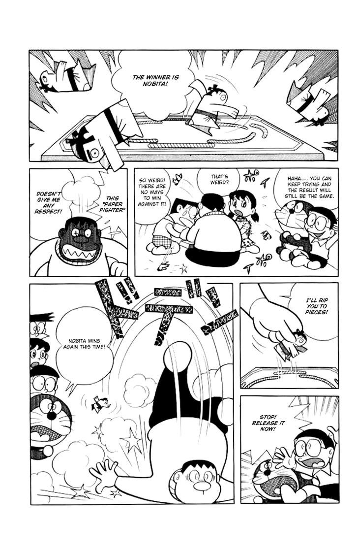 Doraemon Chapter 188 page 8 - Chapter 188 : Robot Paper