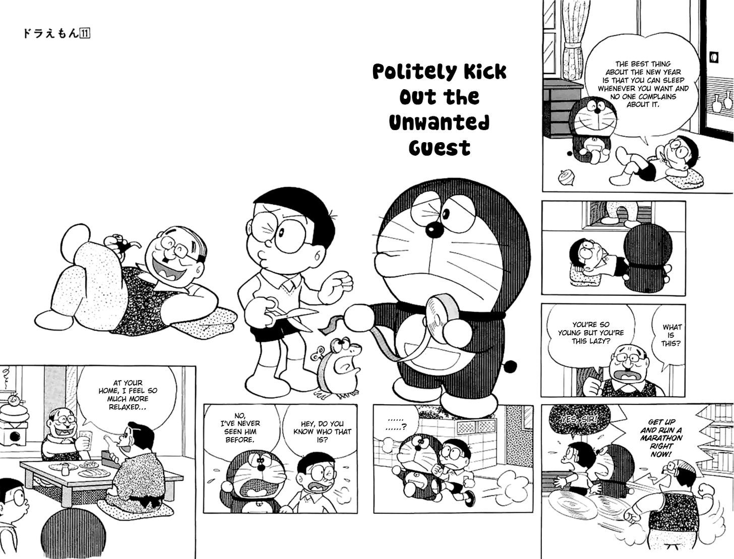 Doraemon Chapter 189 page 2 - Chapter 189 : Politely Kick Out the Unwanted Guest