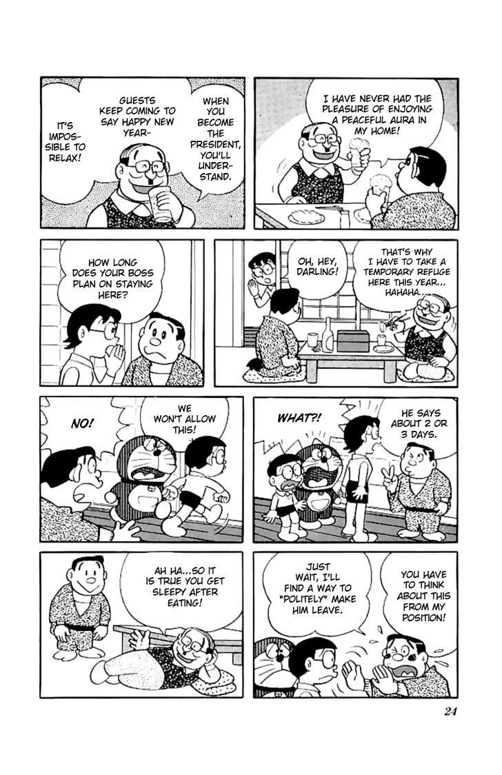 Doraemon Chapter 189 page 3 - Chapter 189 : Politely Kick Out the Unwanted Guest