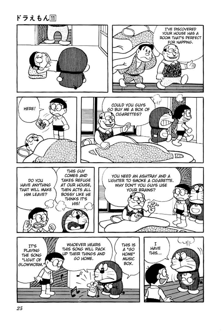 Doraemon Chapter 189 page 4 - Chapter 189 : Politely Kick Out the Unwanted Guest