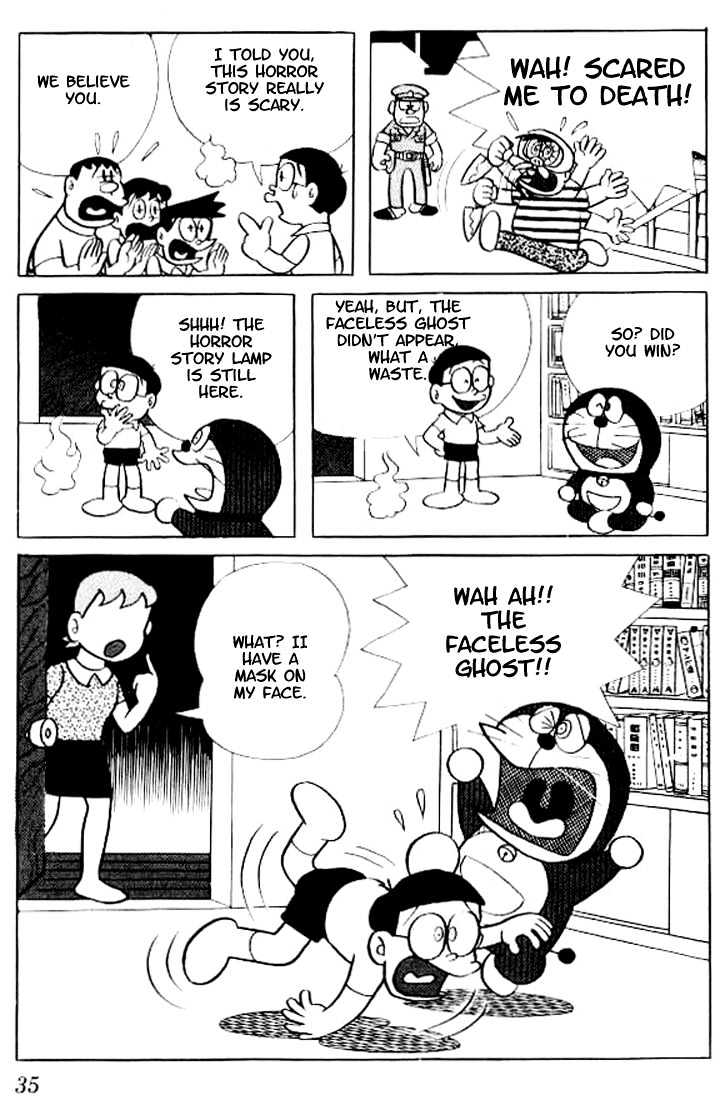 Doraemon Chapter 19 page 9 - Chapter 19 : Horror Story Lamp