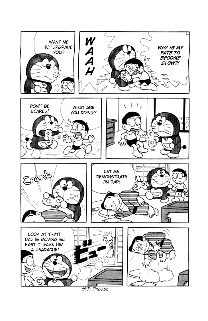 Doraemon Chapter 192 page 5 - Chapter 192 : Crank Up the Speed!