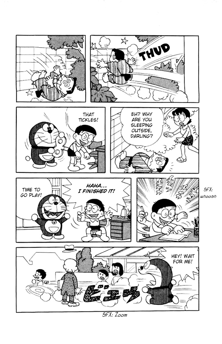 Doraemon Chapter 192 page 6 - Chapter 192 : Crank Up the Speed!