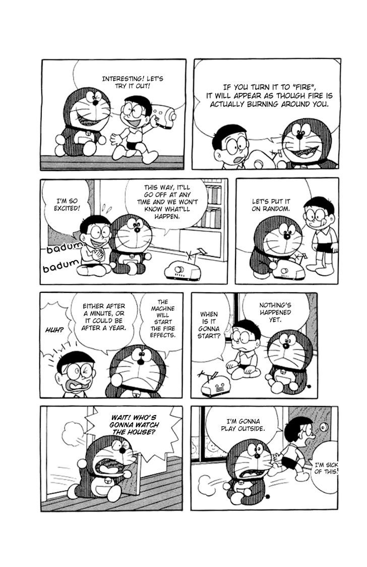 Doraemon Chapter 194 page 5 - Chapter 194 : Disaster Training Machine
