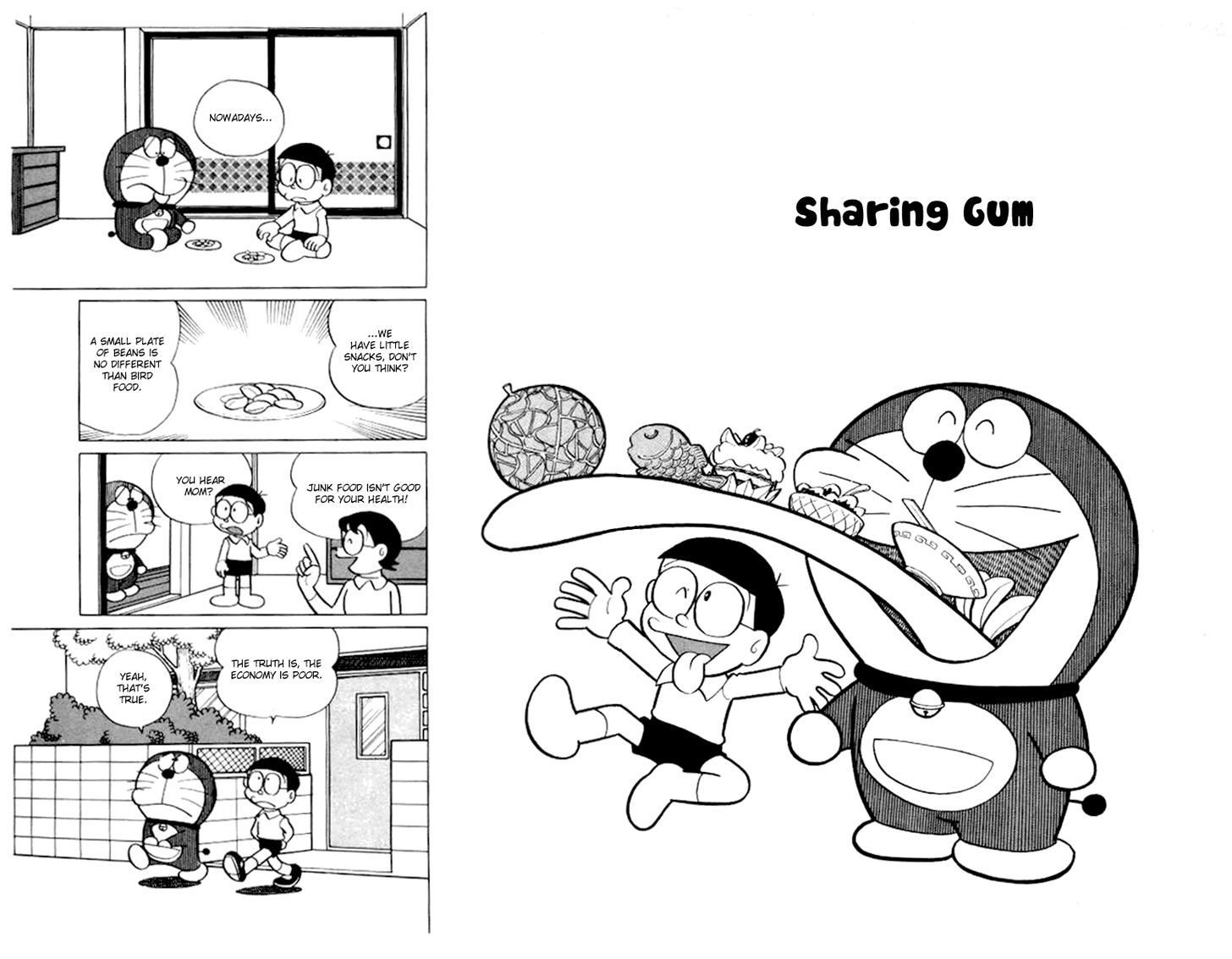 Doraemon Chapter 195 page 2 - Chapter 195 : The Sharing Gum