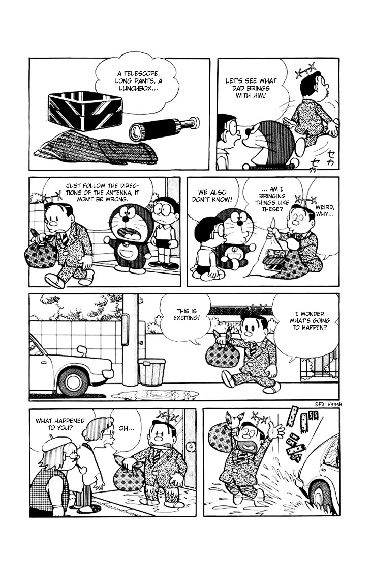 Doraemon Chapter 199 page 8 - Chapter 199 : Antenna of Prediction
